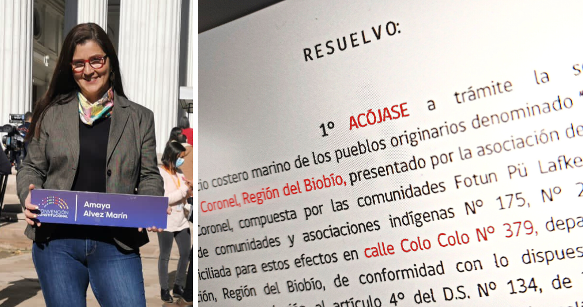 Comunidades indígenas exigen borde costero de Coronel con ley invocada por estudio de Exconvencional.