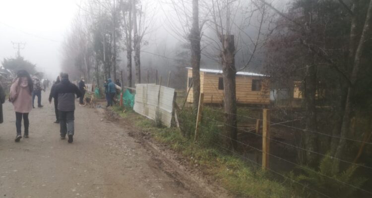 Fiscalizan construcciones irregulares en santuario de la naturaleza