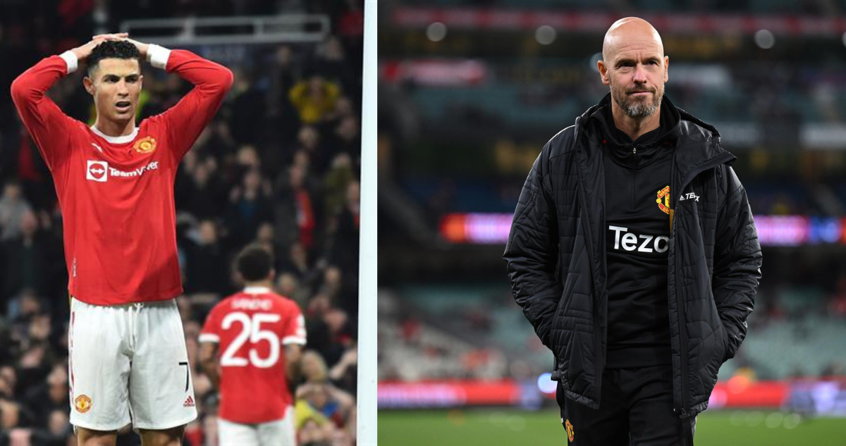 DT del Manchester United preocupado por la ausencia de CR7 en la pretemporada.