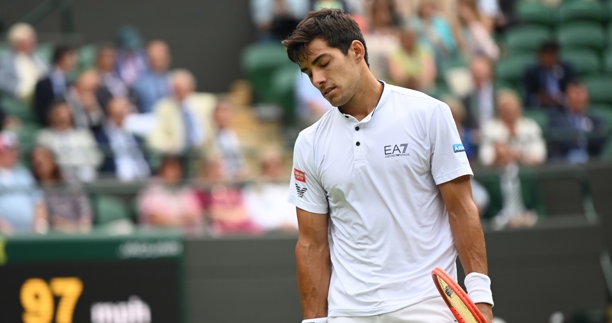 Cristian Garin sigue sufriendo por su desplome en el ranking ATP.