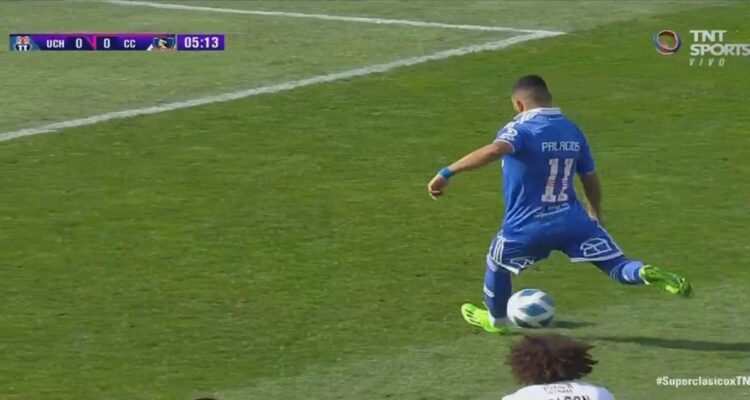 El penal que se perdió Cristian Palacios en el Superclásico