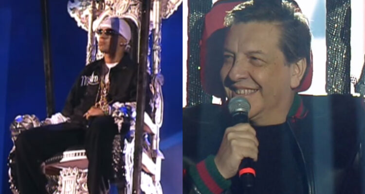 Daddy Yankee y Julio César Rodríguez en su entrada en altura a diferentes festivales de música.