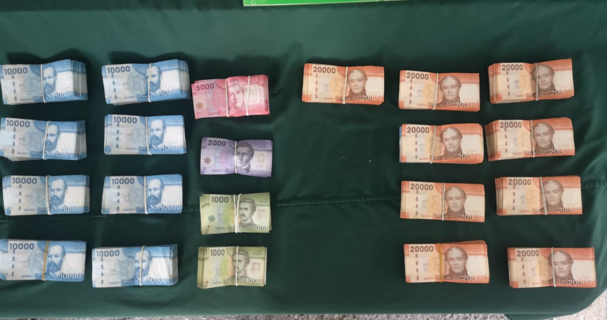 Decomisan drogas y más de $18 millones en Puerto Montt: detenidos integraban organización criminal