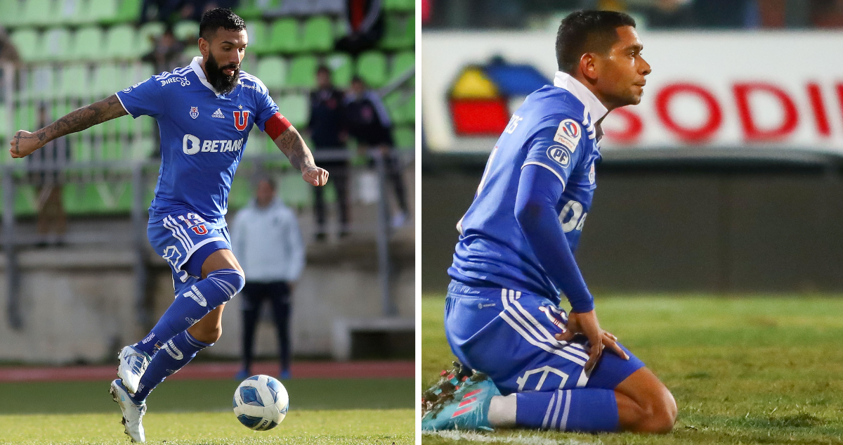 Universidad de Chile pierde a su delantera titular.