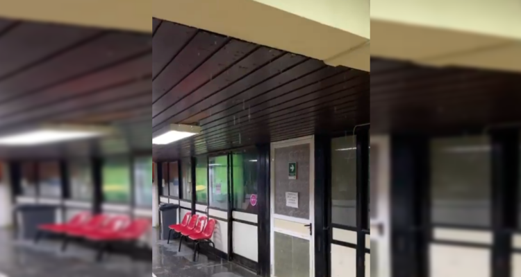 Denuncian que Hospital de Limache se “llovió” tras paso de sistema frontal