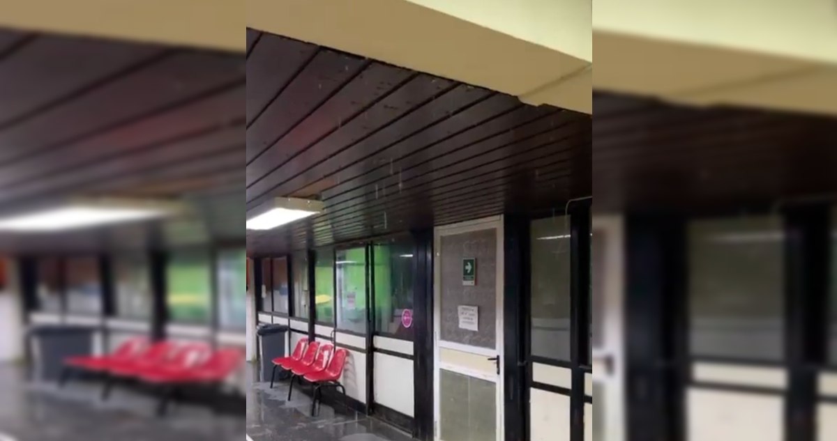 Denuncian que Hospital de Limache se “llovió” tras paso de sistema frontal