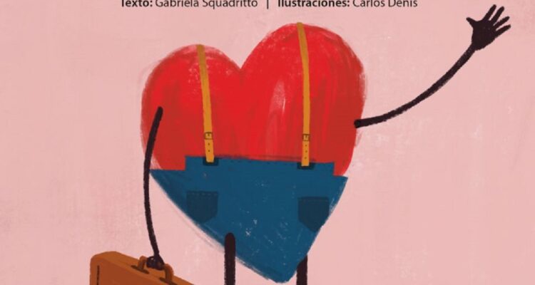 Detalle de la portada de Se busca corazón