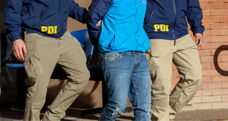 Detienen a acusado de asesinar con arma de fuego a hombre en Temuco: intentó escapar