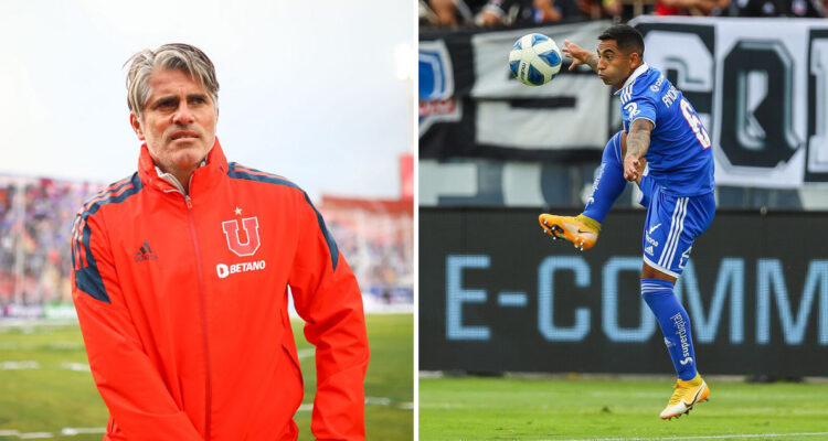 Diego López le rayó la cancha a Yonathan Andía.