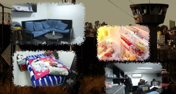 El “mall” en cárcel mexicana con restaurantes, habitaciones de lujo y más.