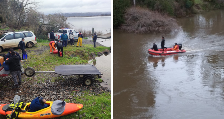 Encuentran cuerpo de Bombero desaparecido en cercanías del Río Moncul