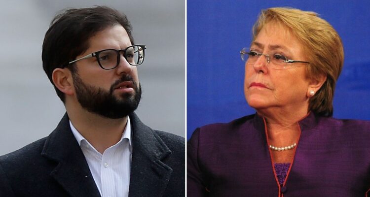 Encuentro Boric y Bachelet