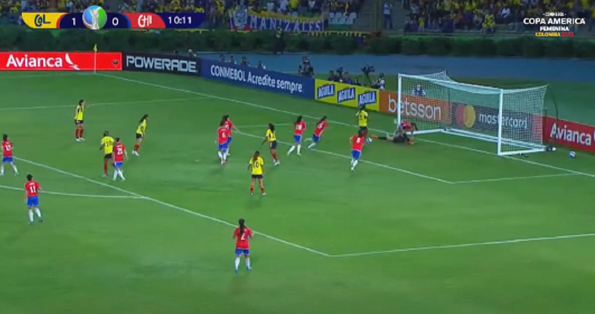 El Error de Endler y Guerrero para gol de Colombia en Copa America