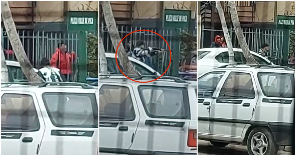 Enfrentamiento a disparos en San Bernardo