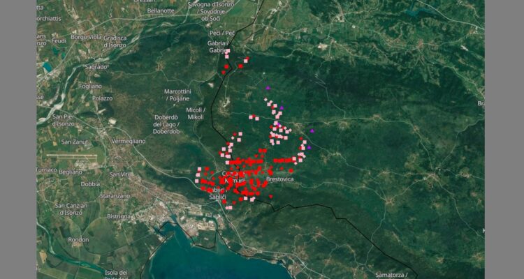 Incendio en Eslovenia