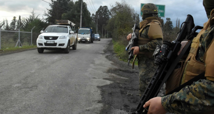 Aprueban extender Estado de Excepción en 4 provincias de la Macrozona Sur.