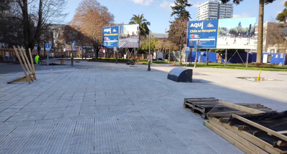 Explanada de Plaza Independencia de Concepción