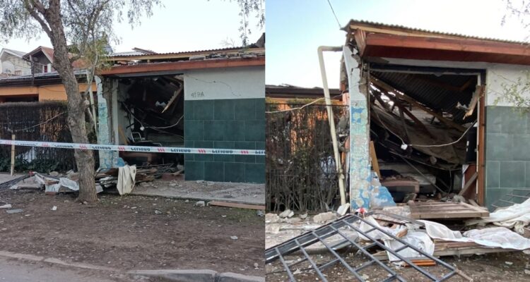 Pareja resulta lesionada tras explosión en un domicilio de San Joaquín