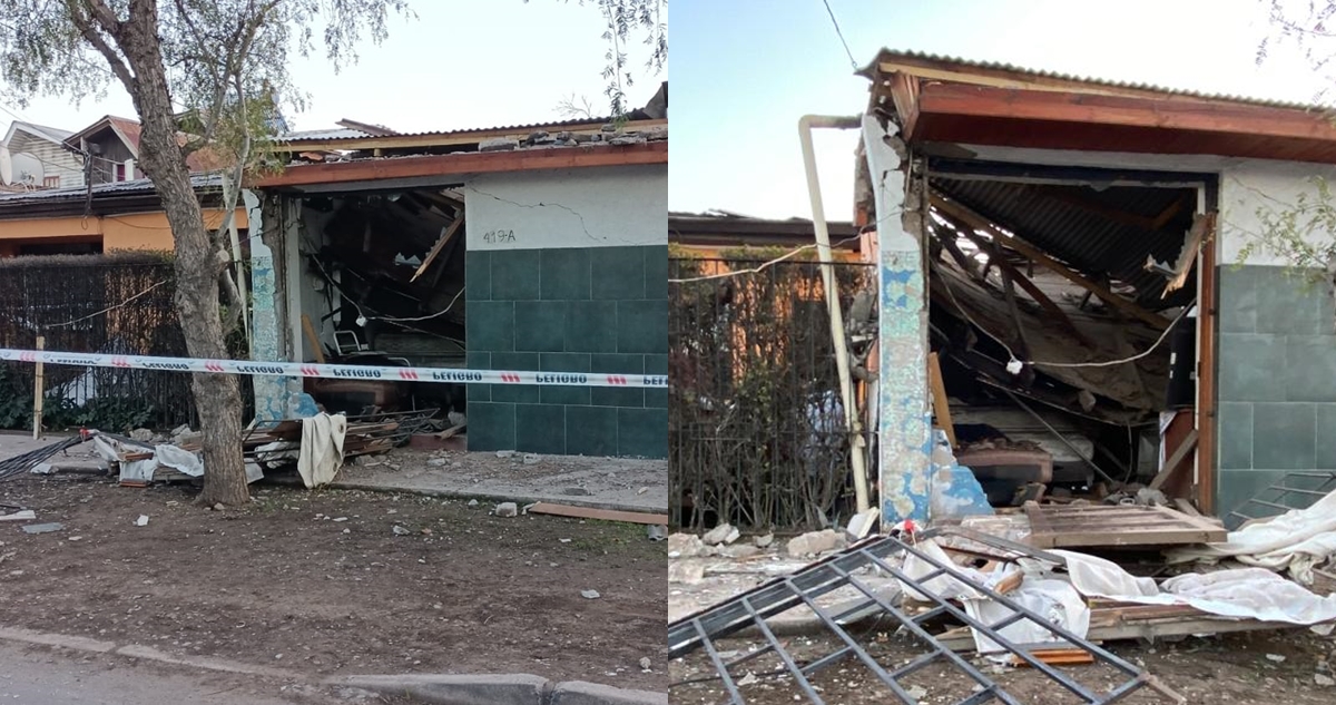Pareja resulta lesionada tras explosión en un domicilio de San Joaquín