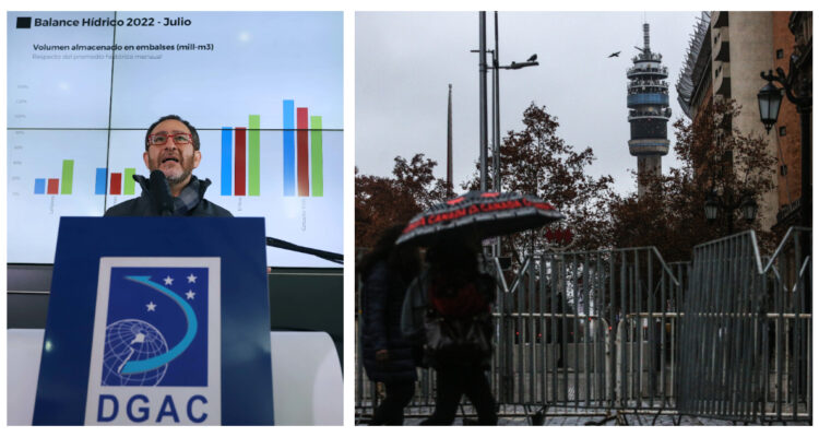 Foto balance nacional hídrico y temores de racionamiento hídrico en cuenca de Santiago