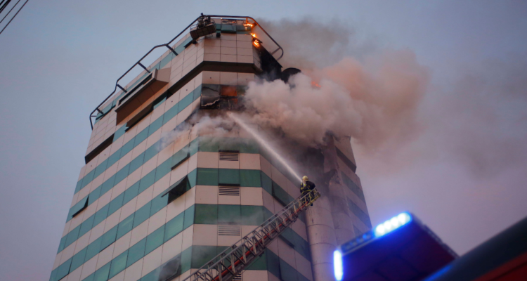 Fijan fecha para el juicio contra el único acusado del incendio del edificio Caja Los Andes: