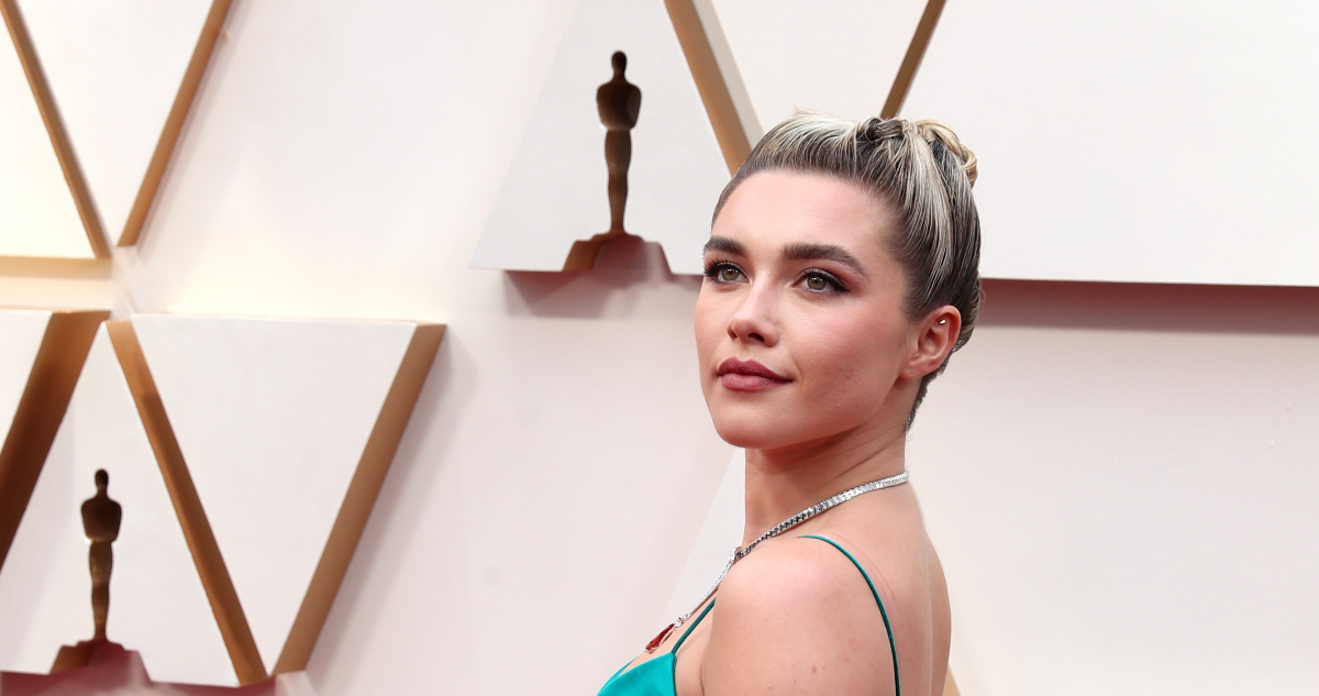Florence Pugh en entrega de los Oscar en 2020