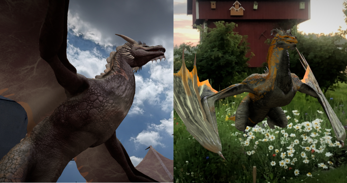 House Of The Dragon: DracARys, uma app de realidade aumentada