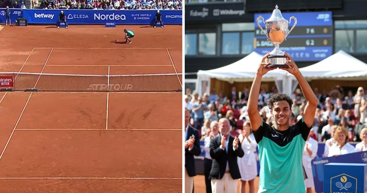 Francisco Cerúndolo tras ganar el ATP de Bastad.