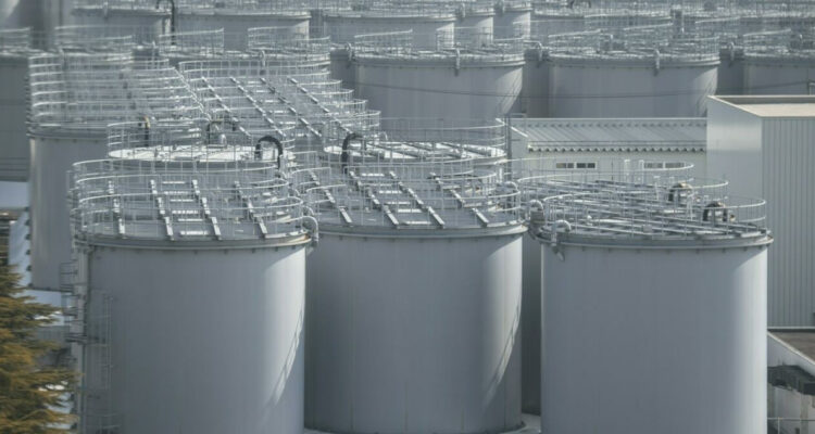 La capacidad de la planta de Fukushima que estaciona agua contaminada se saturará pronto.