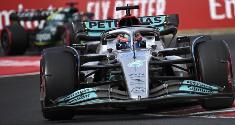 George Russell y Mercedes con la pole en el GP de Hungría