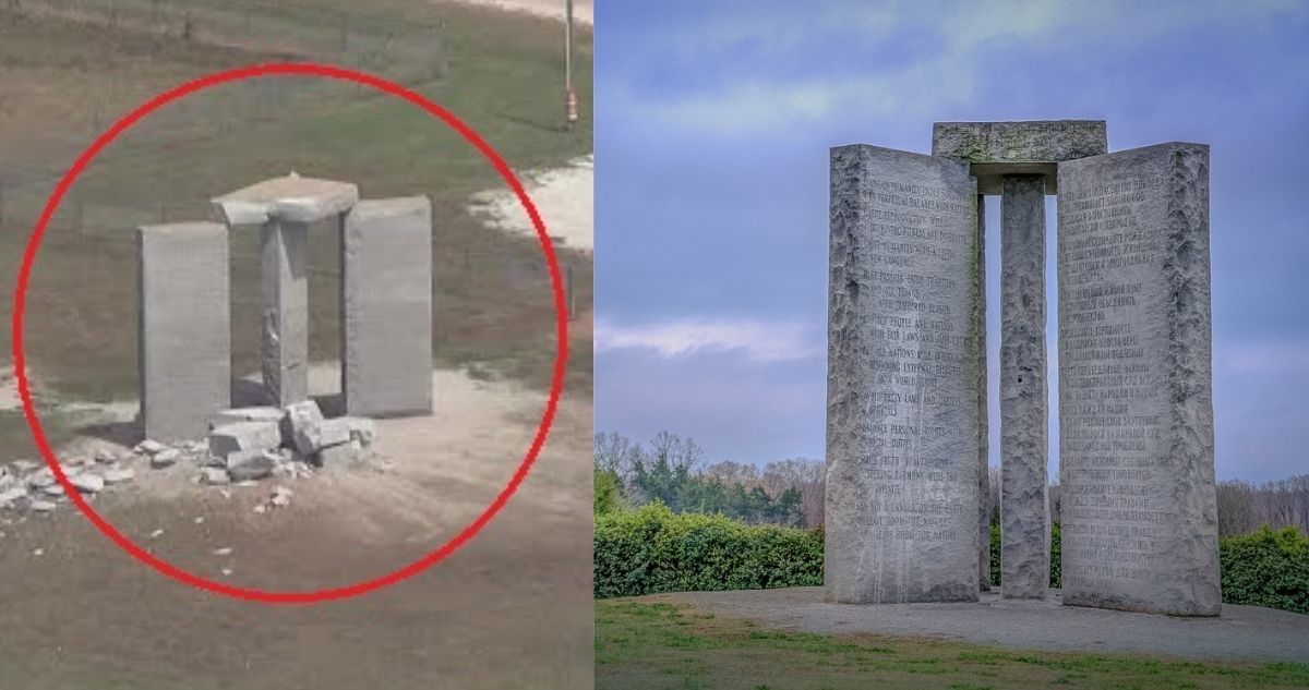 Video de explosión de las Guidestones de Georgia