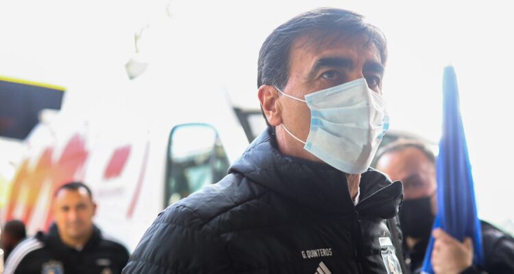 La alegría de Gustavo Quinteros por Superclasico