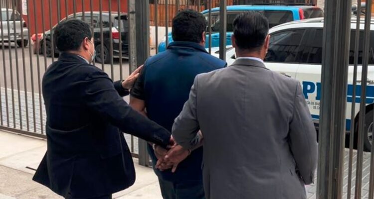 Foto detención en Arica