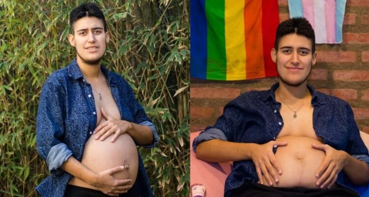 Hombre trans embarazado en Argentina