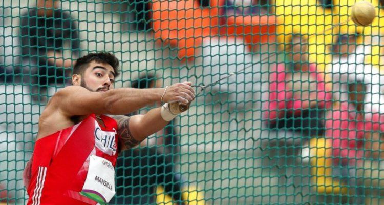 Humberto Mancilla buscará conseguir las medallas en el lanzamiento del martillo.