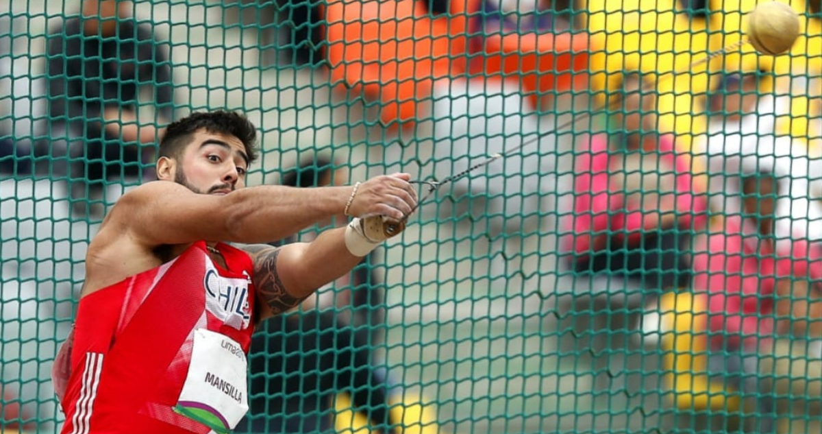 Humberto Mancilla buscará conseguir las medallas en el lanzamiento del martillo.