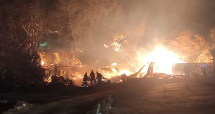 incendio en parque nacional de torres del paine