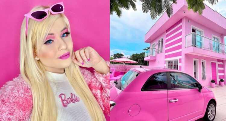 Bruna Barbie y su casa
