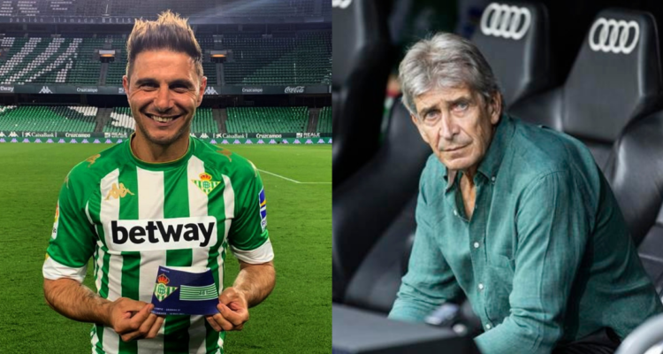 Joaquín elogia la labor de Manuel Pellegrini en el Betis.