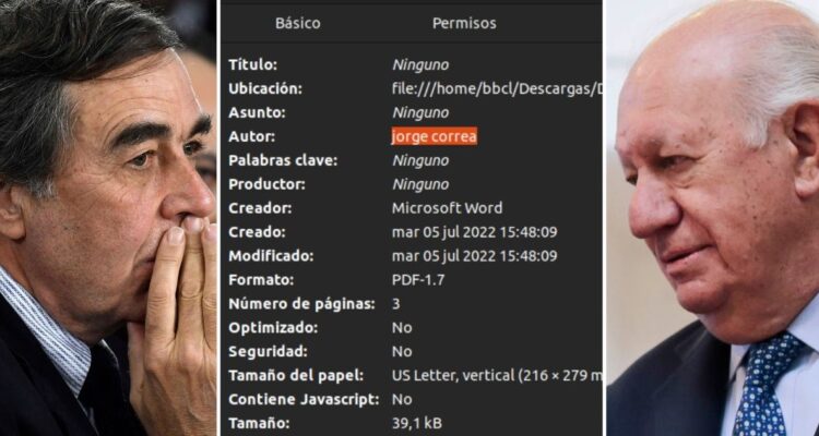 Jorge Correa Sutil carta de Lagos