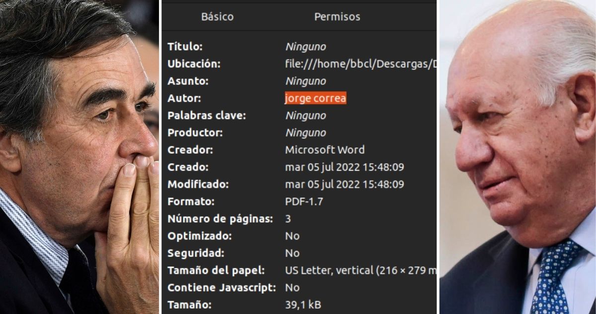 Jorge Correa Sutil carta de Lagos