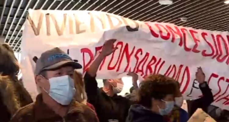 Manifestaciones anuncio Boric