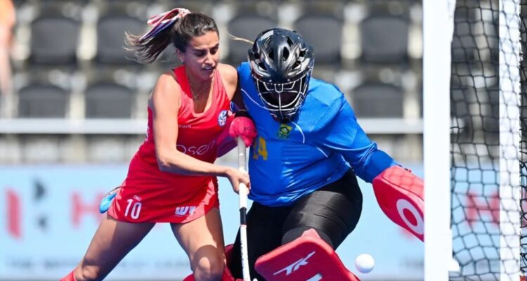 Manuela Urroz, autora del gol a Sudáfrica para Las Diablas.