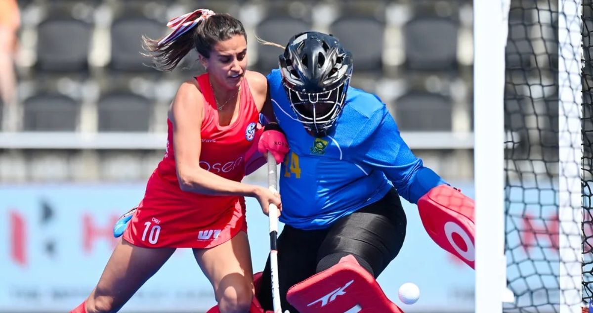 Manuela Urroz, autora del gol a Sudáfrica para Las Diablas.