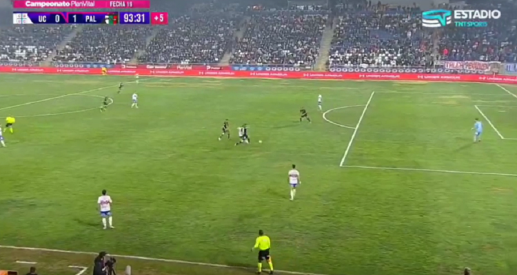 Marcelino Núñez falló en el peor momento para la UC.