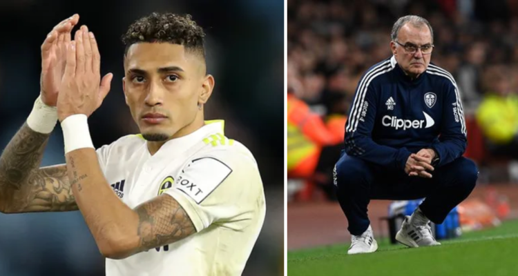 Raphinha agradece a Marcelo Bielsa por sus enseñanzas.