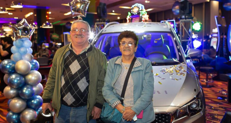 Ganadores de auto en Casino Dreams de Coyhaique