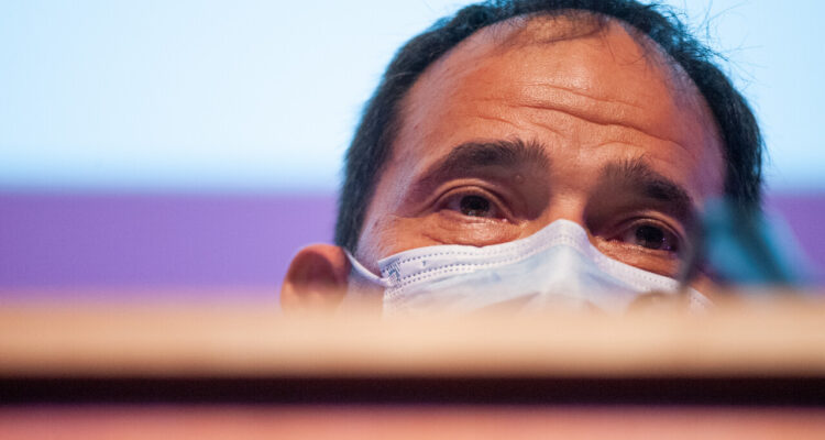 Sergio Micco durante su periodo como director del INDH