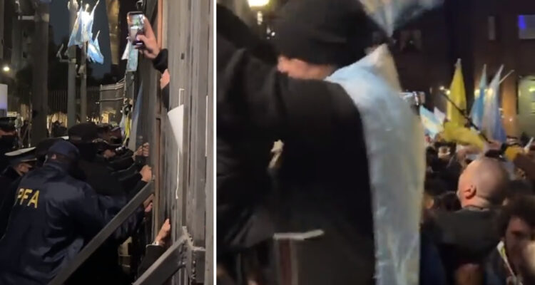 Miles protestan en Argentina contra gobierno de Alberto Fernández