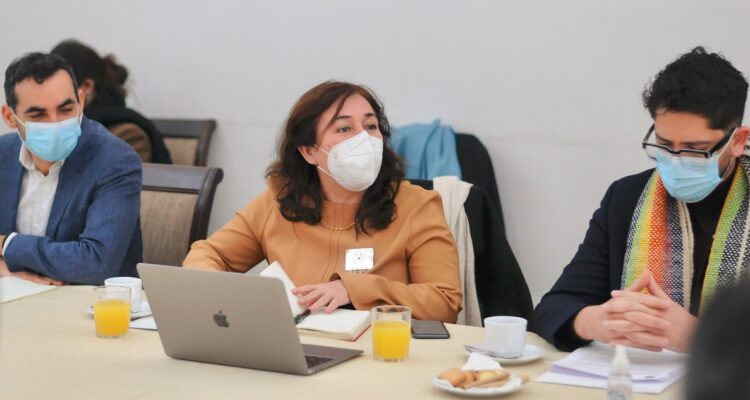 Foto contexto balance covid-19 y jefes del Minsal